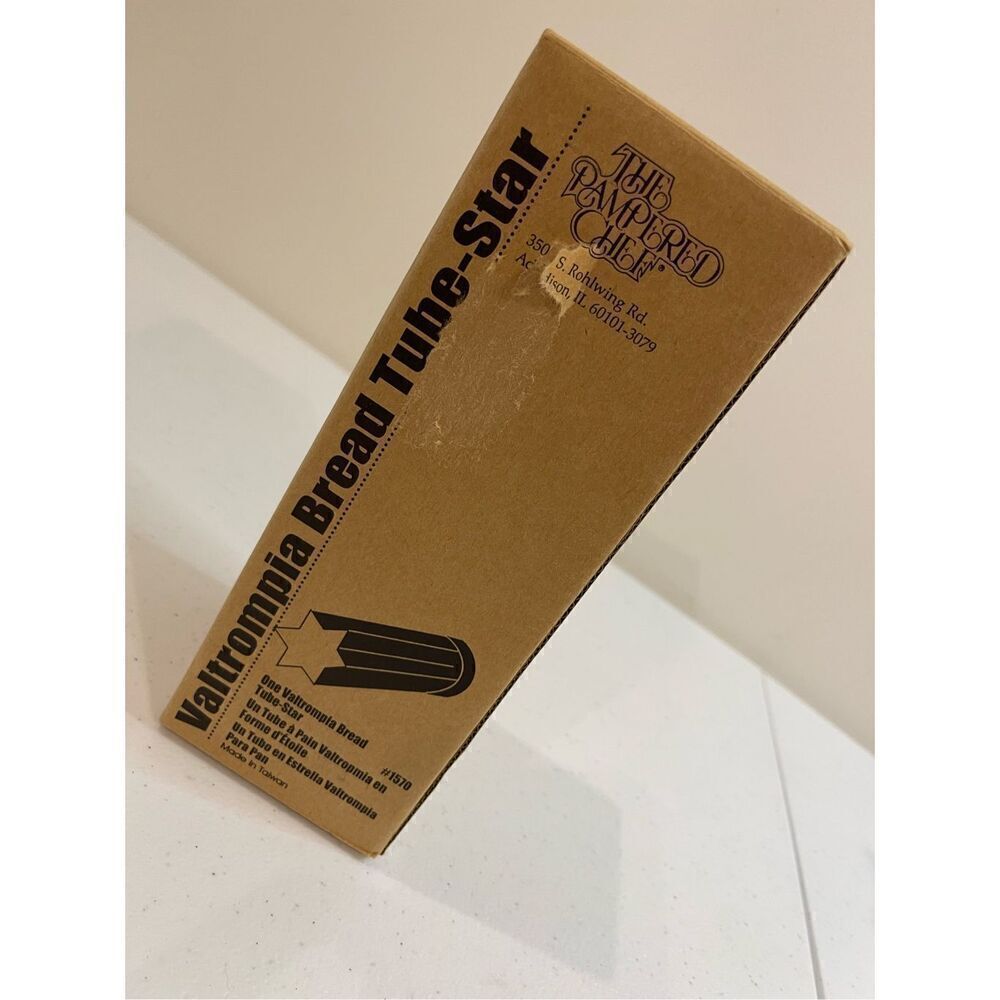 Pampered Chef Valtrompia Bread Tube -Star New